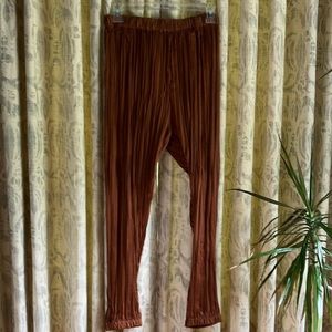 Giada forte /forte_forte Silk Kringle hogged pants made in Italy S/M
